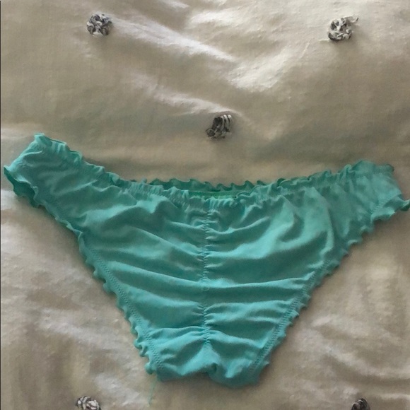 turquoise bathing suit bottoms - Picture 2 of 3